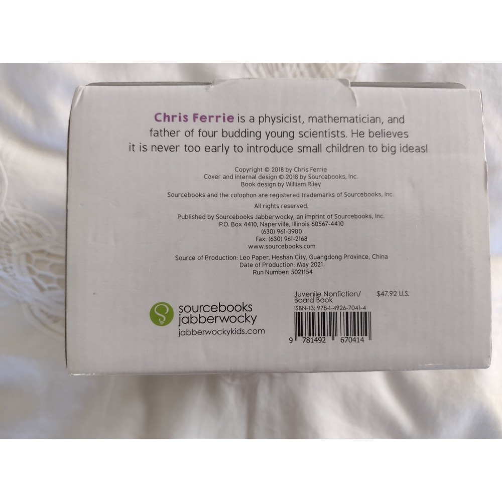 My First Science Library for Babies Chris Ferrie 8 Board Books Box Set - Picture 4 of 6